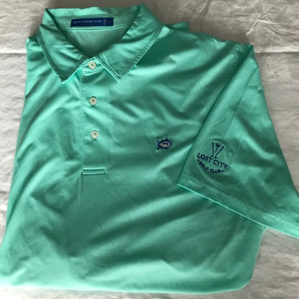 Southern Tide Men’s Golf Polo XXL Green